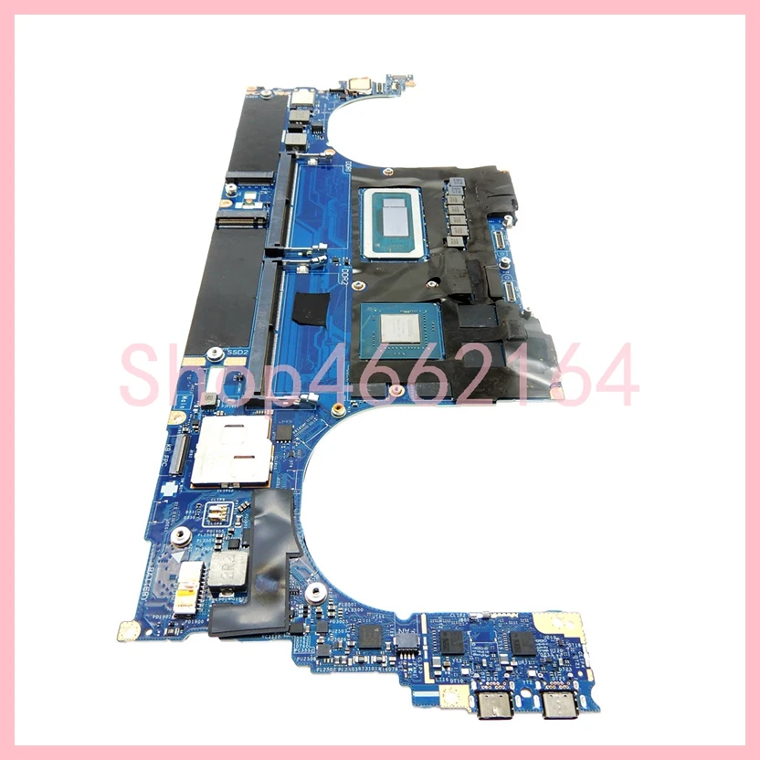 Imagem -04 - Laptop Motherboard para Dell Mainboard La-l402p i7 I912th Gen Cpu Rtx3050ti Rtx A1000-v4g Gpu para Dell Xps 15 9520 Precisão 5570