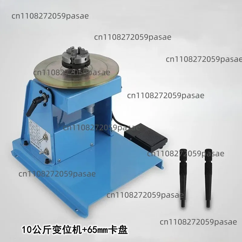10 Kg Small Welding Positioner, Combined Automatic Welding Turntable, Automatic Welding Equipment  Roller Frame