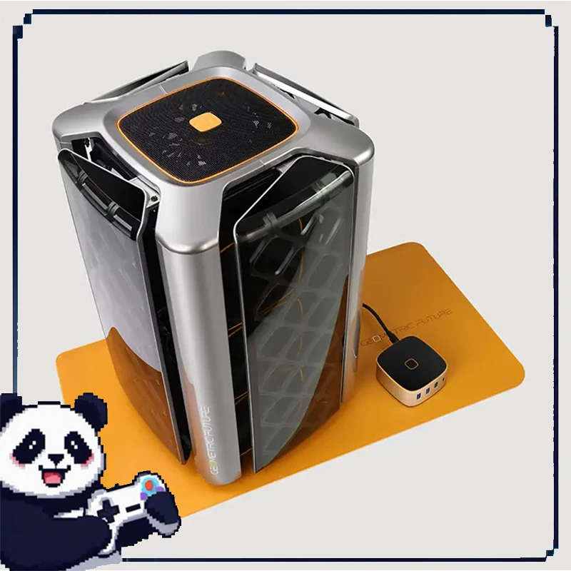 

Model 2 Itx Case Matx External Hub Supports 360 Degree Water-Cooled 40 Series Graphics Card Atx/Sfx Desktop Game Console Chassis