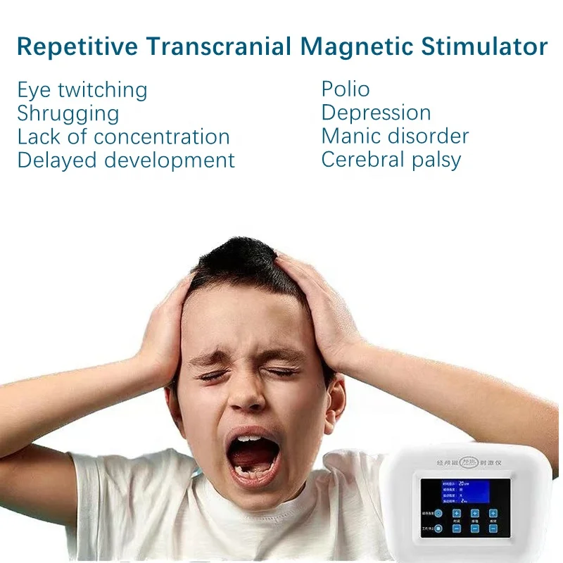 TMS Child Developmental Delay Poliomyelitis Cerebral Palsy Depression Manic Disorder Hyperactivity Disorder RTMS For Children