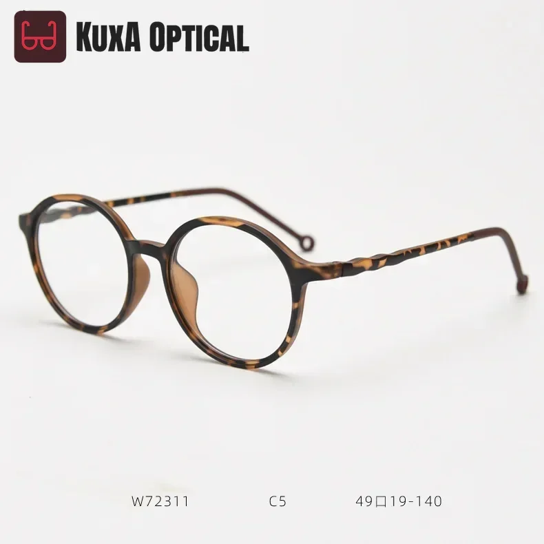 

Acetate Progressive Women Multifocal Optical Myopia Glasses Round Eyewear Luxury Brand Eyeglasses Men Retro Prescription