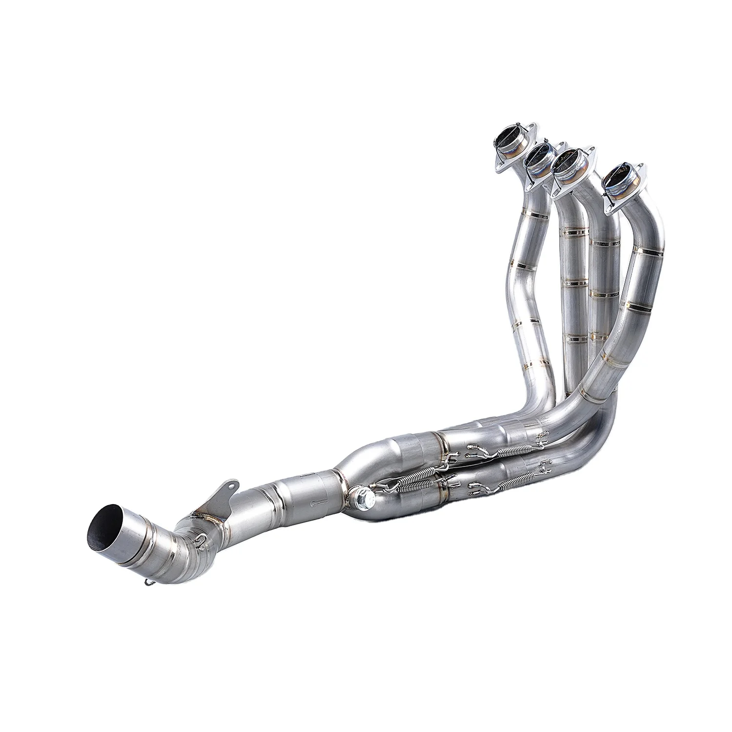 

STLFZ1000 2010-21 Titanium Alloy System Escape Slip Tube 51mm Interface Front Link Pipe New Motorcycle Exhaust Optional