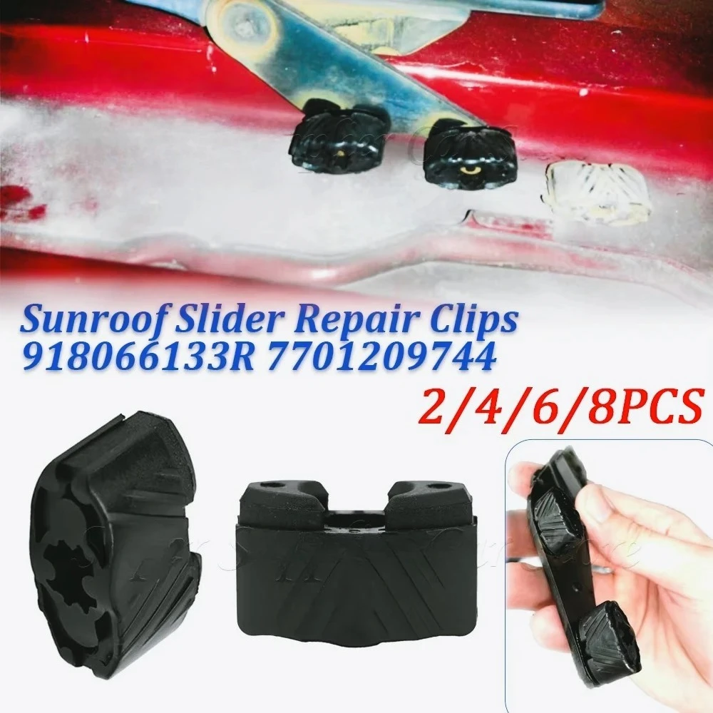 918066133R Clips  reparación  techo solar para Renault Megane 3, pieza  automóvil 7701209744, accesorios  coche