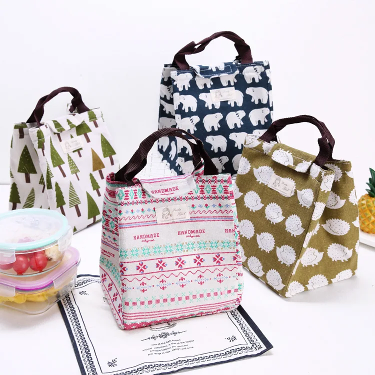 2026 Frische Isolierte Lunch-Tasche Tragbare Thermotasche & Kühltasche Bestseller Lunchbox Picknick-Aufbewahrungstasche