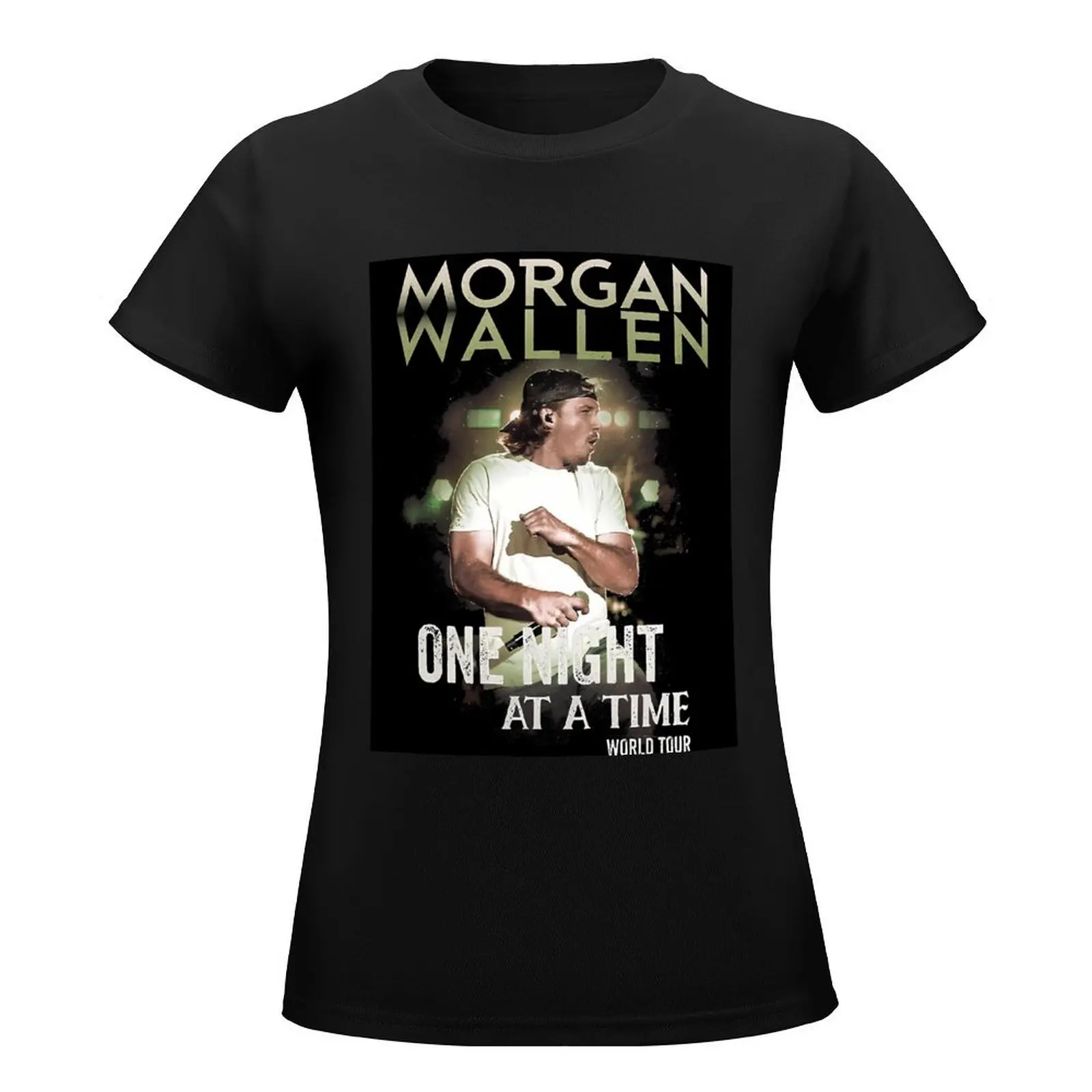 Morgan Wallen T-Shirt vintage clothes quick drying Aesthetic clothing female Womens graphic t shirts