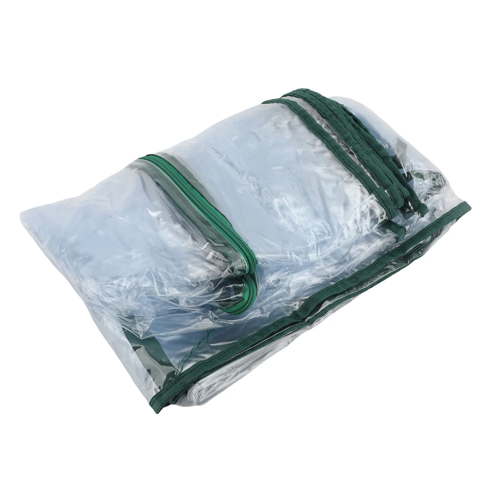 

Greenhouse Replacement Cover Clear Door Wind Rain Proof PVC Plant Protector Clear Easy To Assemble Lightweight for Outdoor