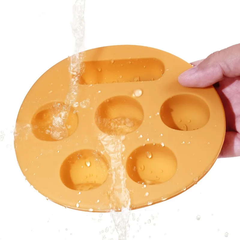 Joke Bear DIY Silicone Ice Cube Mold Home Use Simple Ice Maker Box Ice Storage Box Ice Making Mold Cartoon Shape Ice Cubes - view 4
