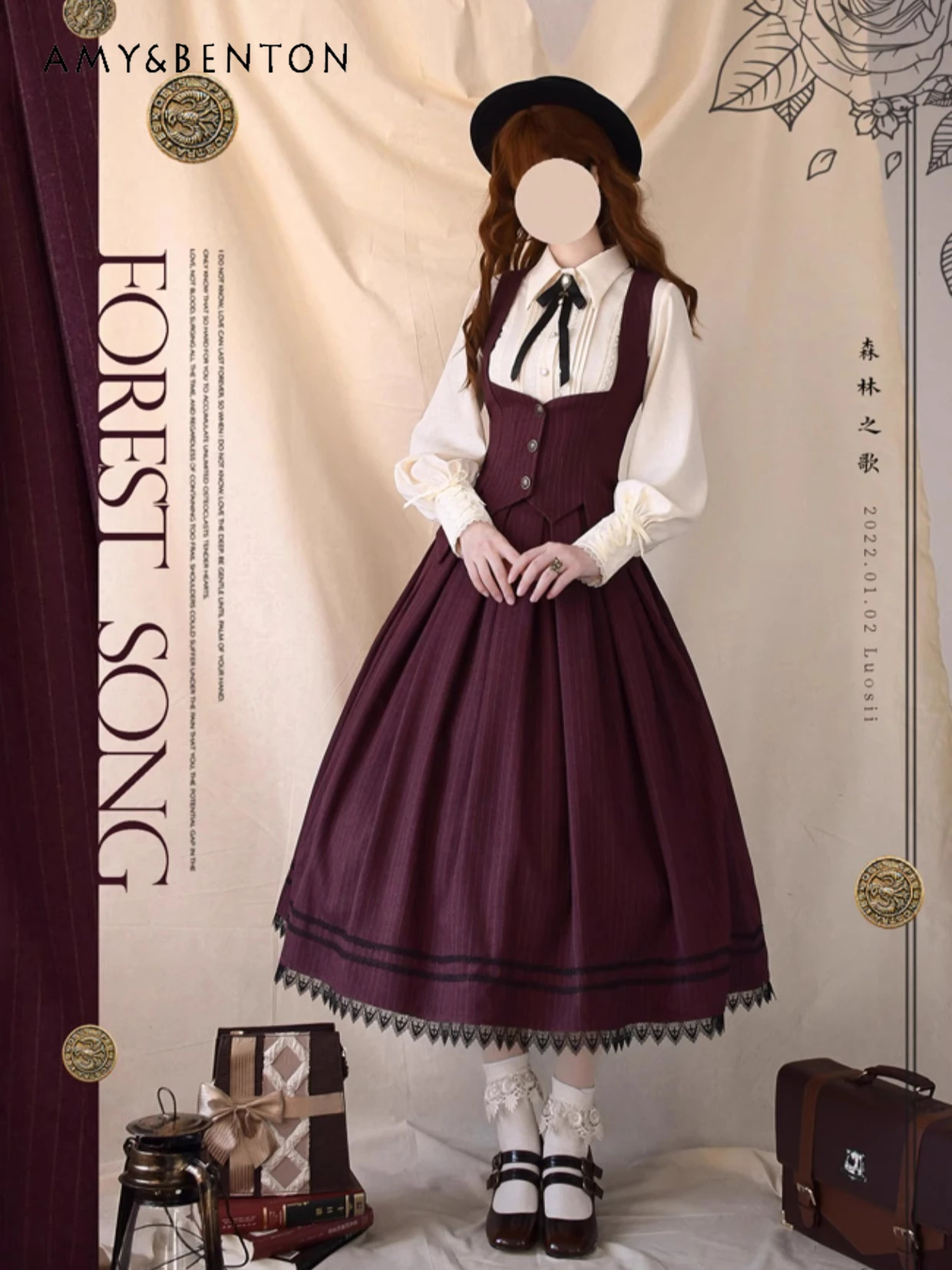 رشيقة خمر المحكمة نمط توتو تنورة حلوة لطيف عالية الخصر التخسيس ألف خط التنانير النساء اليومية الأساسية لوليتا منتصف طول تنورة #1