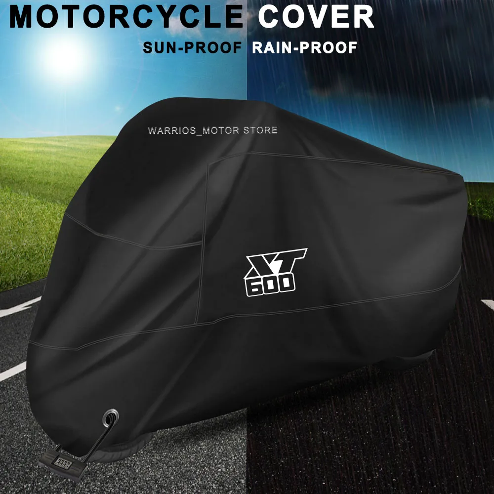 

For Yamaha XT600 1984 1985 1986 XT600Z XT600E XT600ZE Z E ZE TENERE Motorcycle Cover Outdoor Rain Dustproof UV Protector Covers