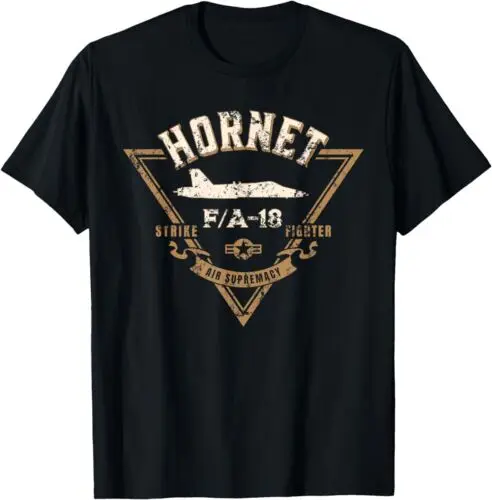 NEW LIMITED F A-18 Hornet Strike Fighter Jet Aircraft T-Shirt