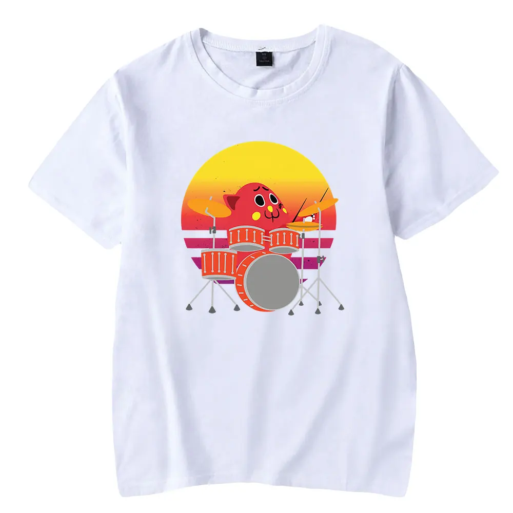 Nyango Star T-shirt Unisex Fashion Short Sleeve Tshirt Women Men Casual Streetwear Summer Tops