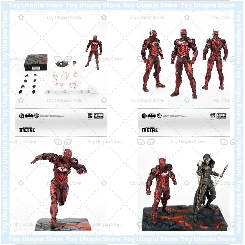 Коллекционная фигурка LPZZ U-P-Finegures UPF Dark Nights Metal Batman The Red Death 1/12, модель аниме-фигурки для коллекционеров, в наличии