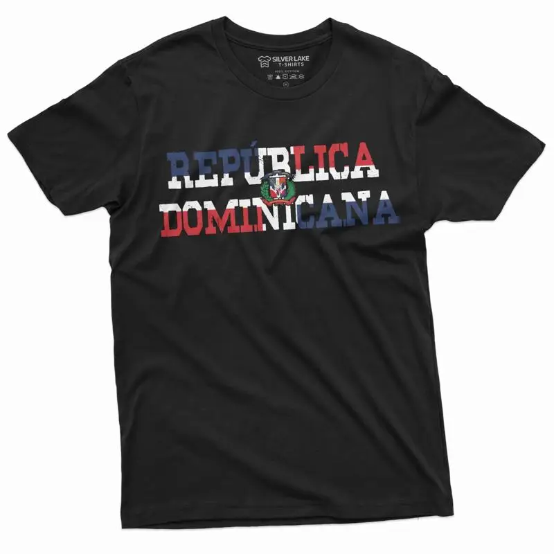 Camiseta de la República Dominicana, Bandera de República Dominicana, Escudo, Patriótica