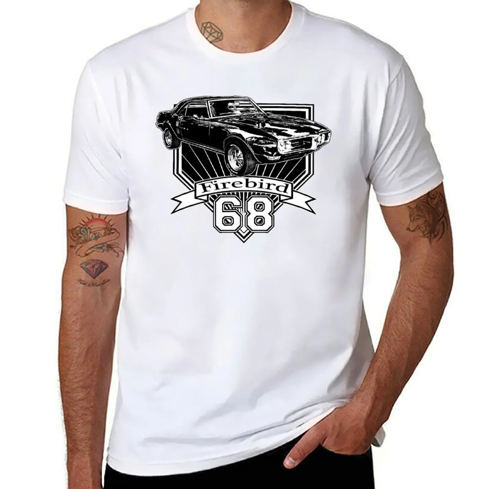 

1968 Firebird T-Shirt Soft Durable Cotton T-Shirt