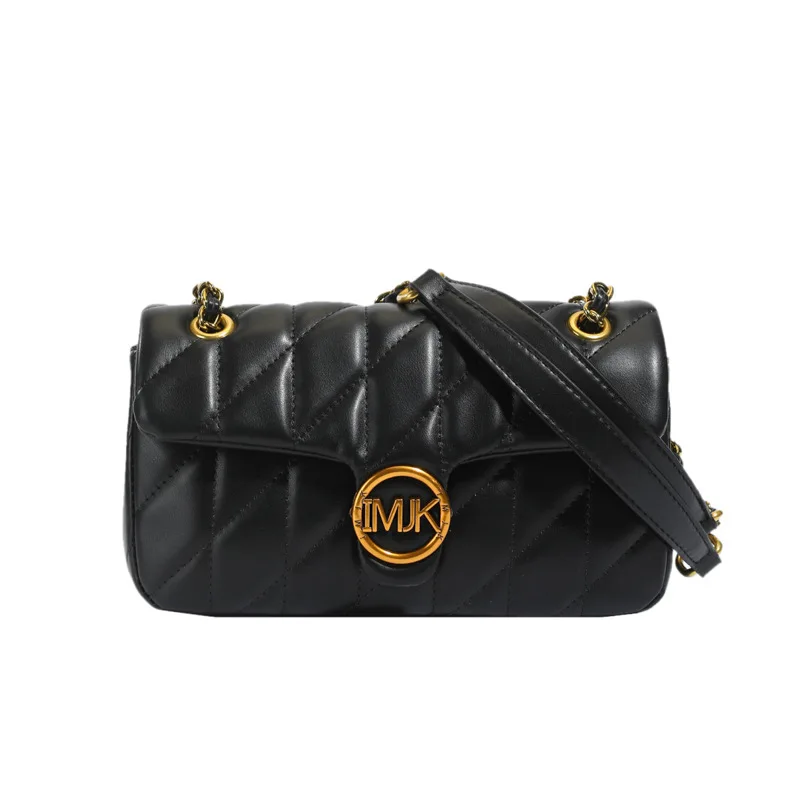 

Новая элегантная кожаная сумка через плечо IMJK для женщин, роскошная брендовая женская сумка на плечо, женская сумка-тоут с регулируемой цепочкой S