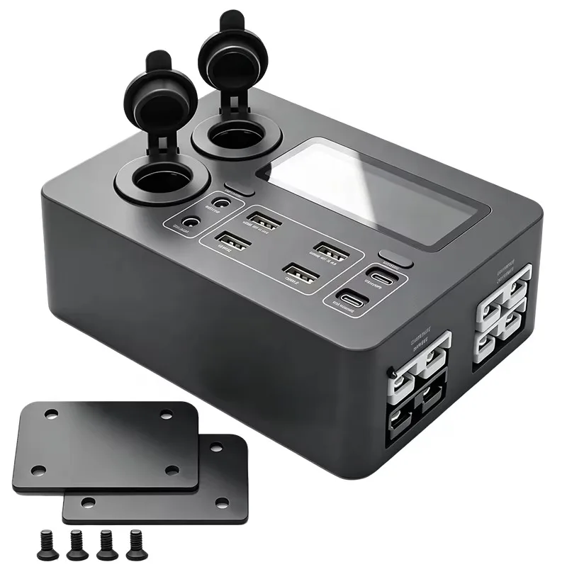 Offroad Control Box 12V/24V Auto Electrics Power Equipment Control Hub In-Built with 100W Fast Charging