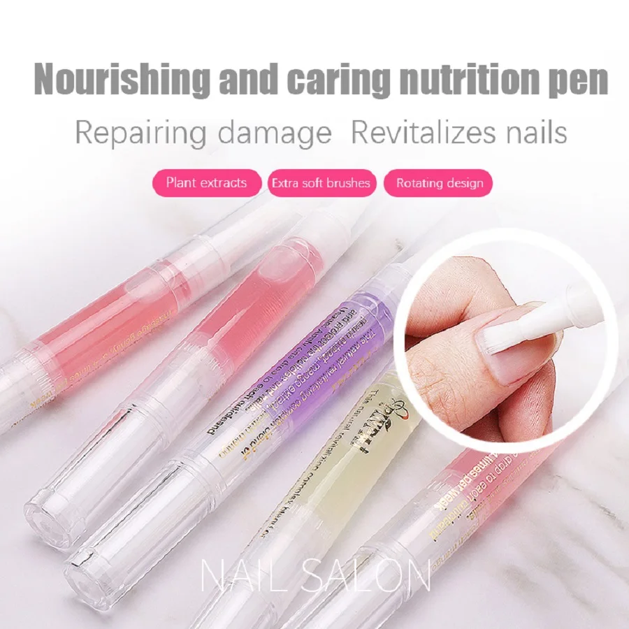 Clearance Sale 5 Pack Nutritional Oil Pen Set To Improve Rough And Dry Finger Edges Gentle And Skin Friendly Care For Nails