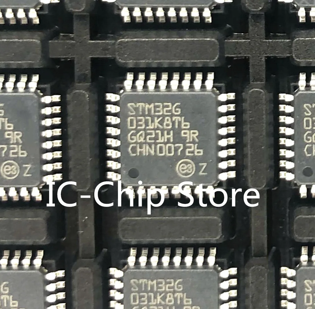 2PCS ~ 100 ชิ้น/ล็อต STM32G031K8T6 LQFP32 ใหม่เดิม