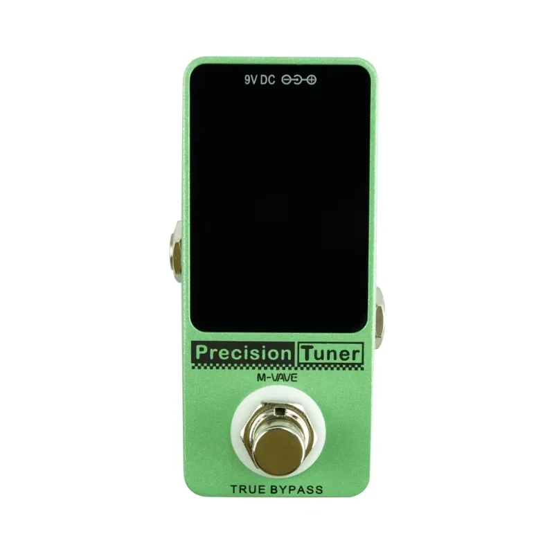 

Precision Tuner Guitar Effect Pedal Tuner for 6 Strings Bass 12 Strings Chromatic Guitar Precision Tuner