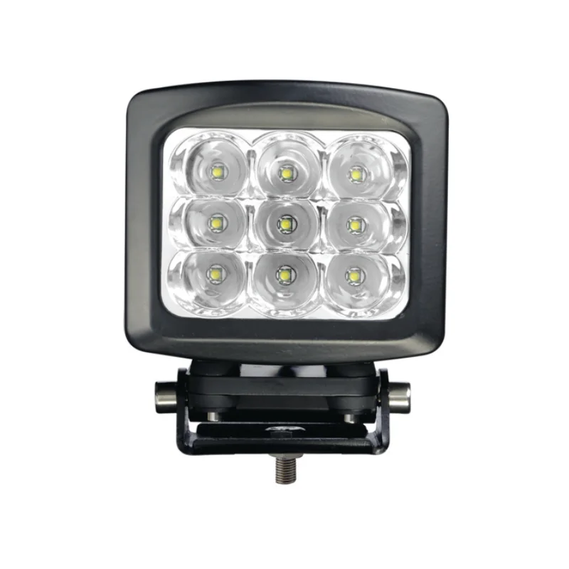 Projecteur antibrouillard LED pour camions, lampe de conduite à faisceau d'inondation, lampe de travail pour tracteur, accessoires tout-terrain, véhicule automatique, 4x4, 12V, 24V, 6 pouces, 90W