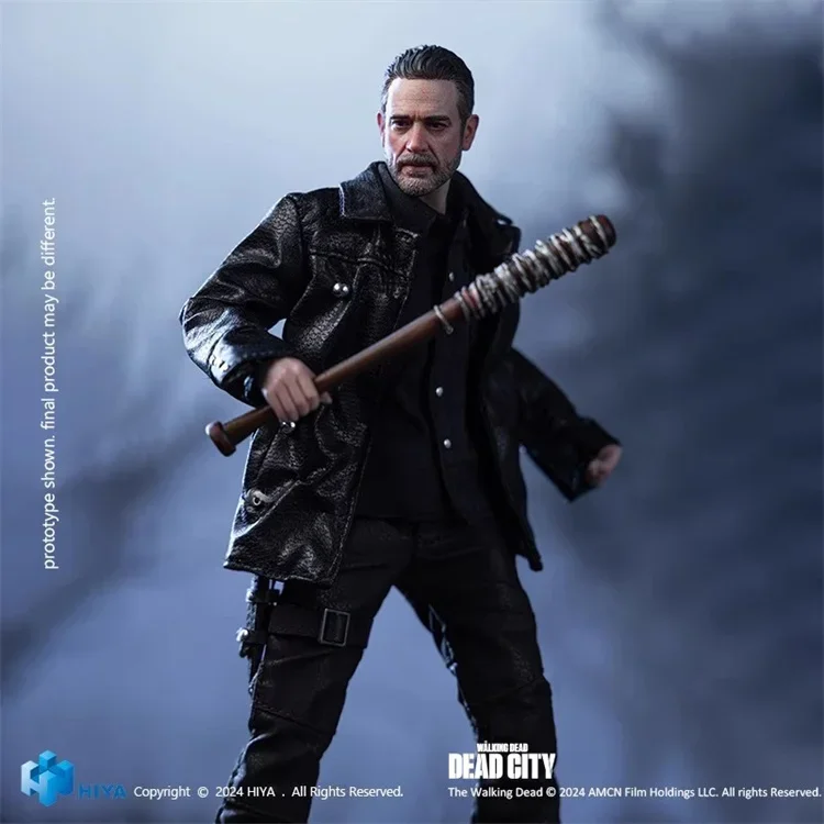 In Stock Original  HIYA 1/12 Action Figure Exquisite Super Series The Walking Dead Dead City Negan Action Figure Model Toy Gifts