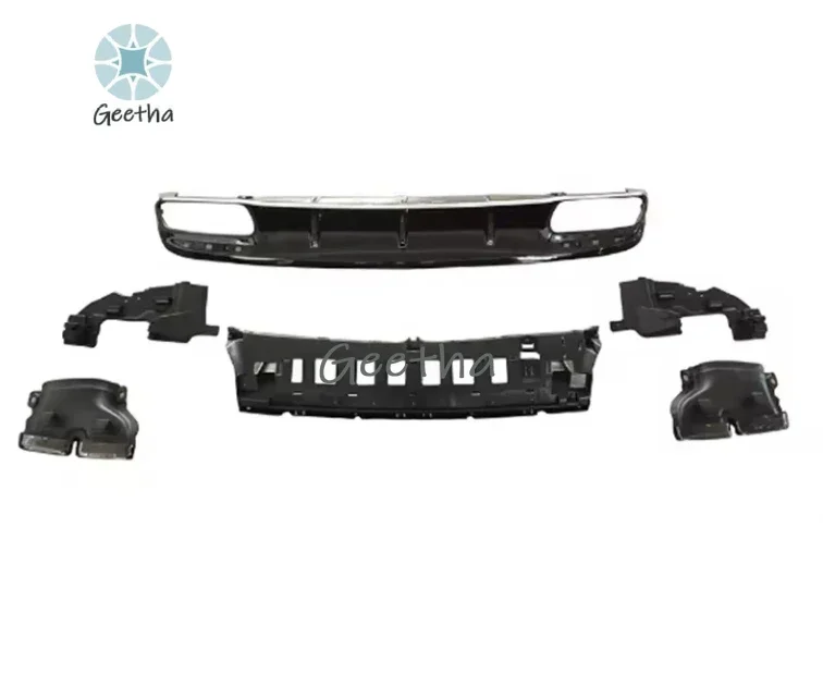 

For Benz S Coupe C217 Upgrade to S63 S65 AMG Model Body Kit Include Front Bumper Assembly with Grille Rear Diffuser Tail Pipes