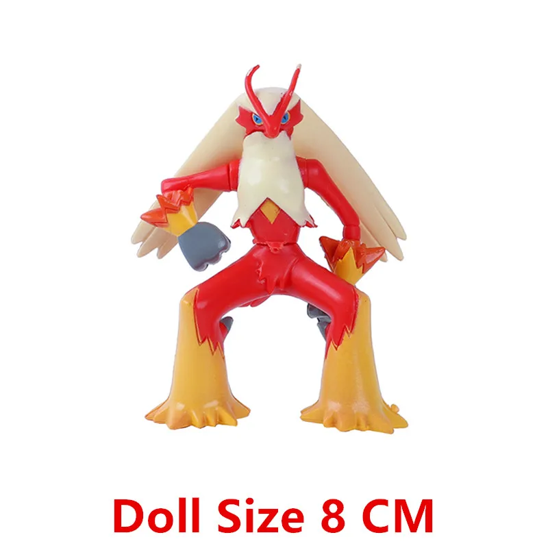 Neue 4-9 CM Pokemon Anime-Figur Pikachu Gengar Eevee Serie Mew Cartoon-Figur Taschenmonster Action-Modell Spielzeug Geschenke – Detail 8
