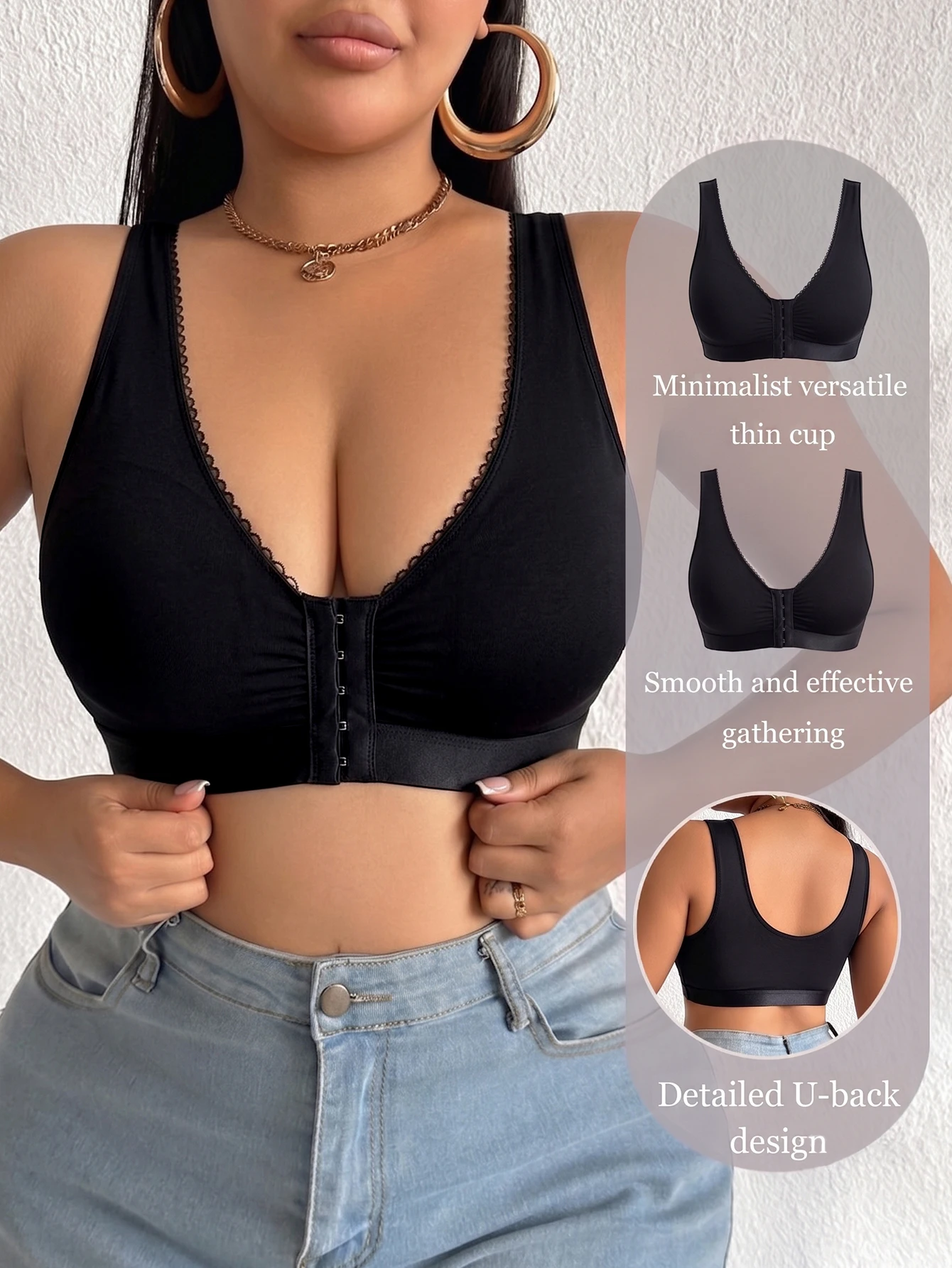 حمالة صدر نسائية بمقاسات كبيرة - مراجعة Push Up Bra Padded وسعره