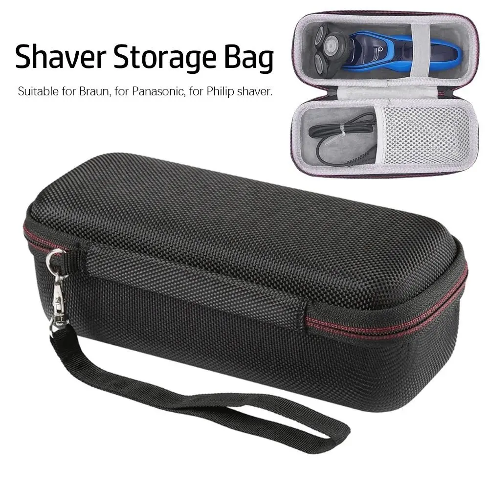 EVA Shaver Protective Case Shaver Storage Bag Zipper Travel Box for Philip Electric Shaver Carrying Case Shockproof Universal