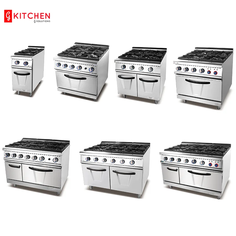 Six Burner Electric Range Stove 3