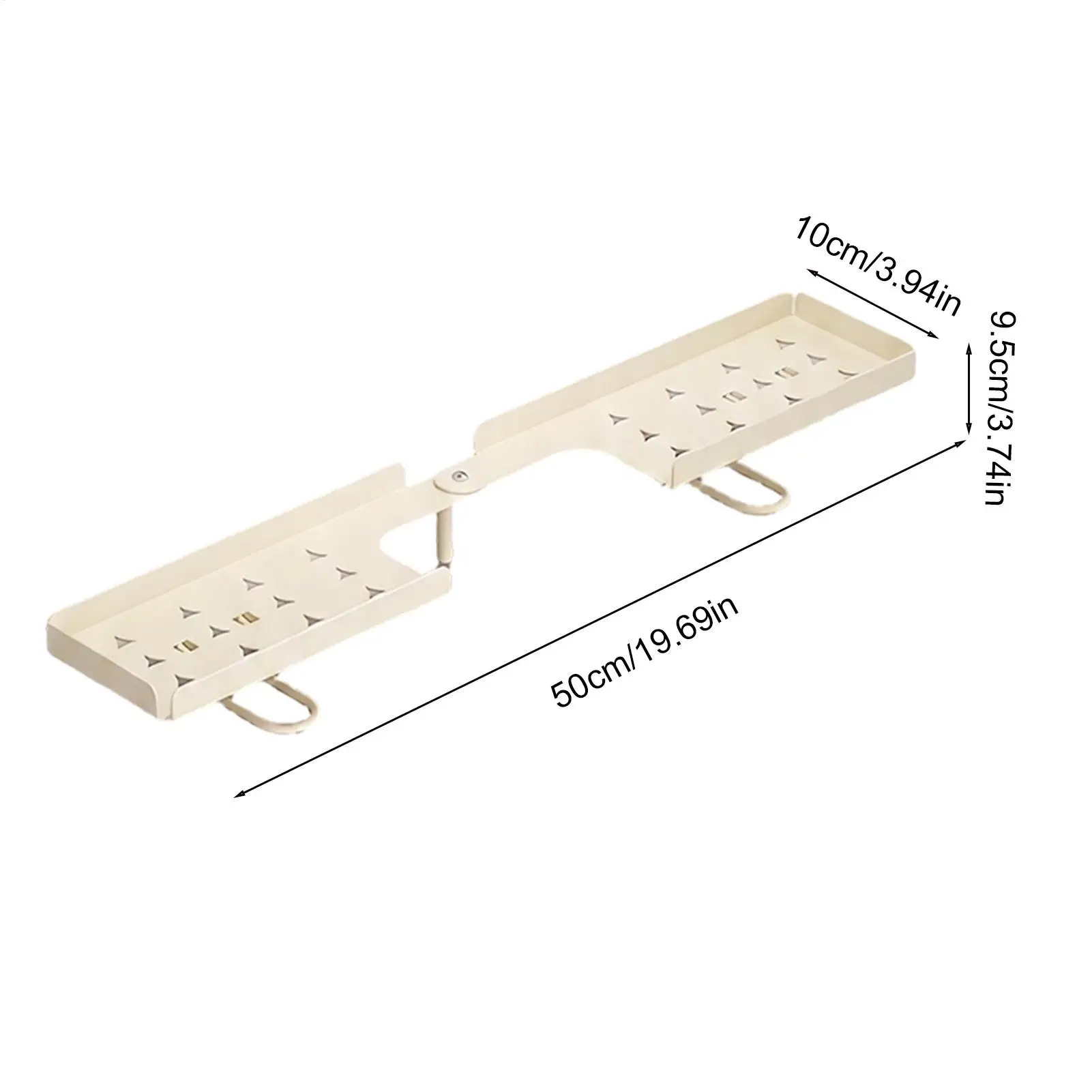 Faucet Shelf For Bathroom Sink No-Drill Faucet Foldable Soap Organizer Rack No Drill Over The Sink Shelf For Bathroom Kitchen view 6
