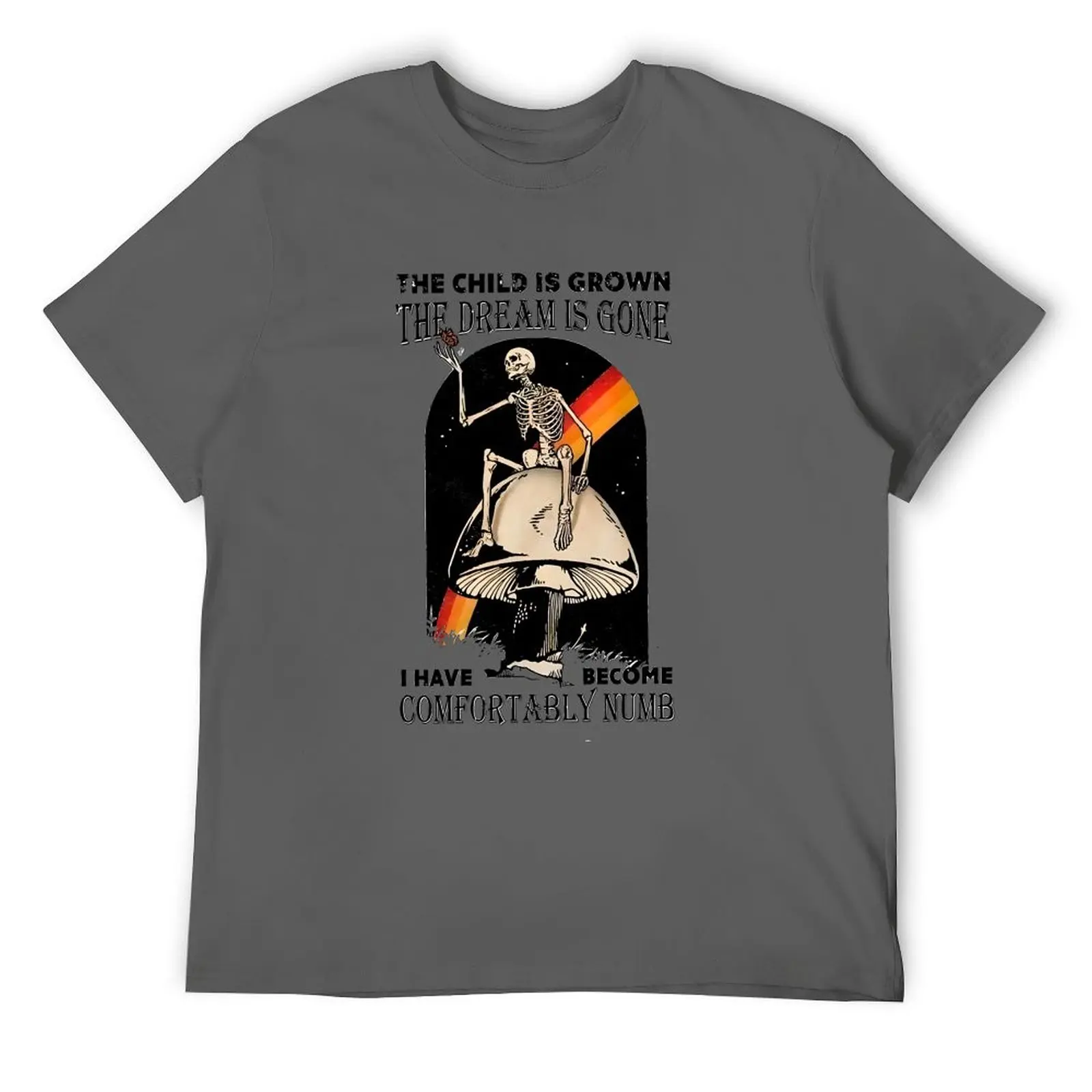 

Comfortably Numb Retro T-Shirt anime clothes korean fashion rapper graphic tees mens plain t shirts