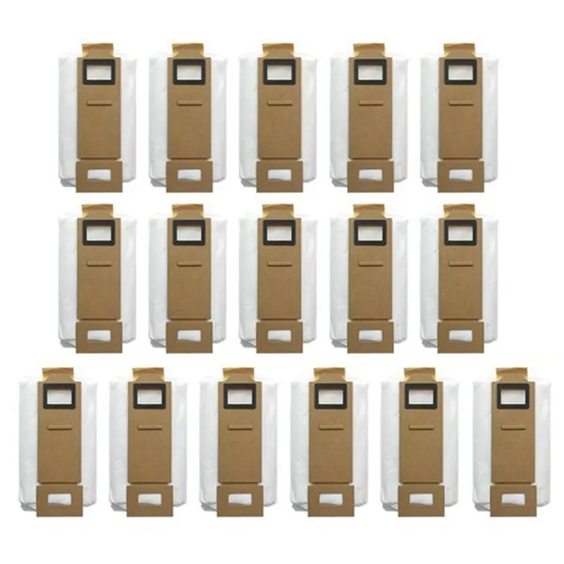 Мешки для сбора пыли TFORU-16PCS для роботов-пылесосов Xiaomi Roborock T7S, T7plus, T7splus, S7, S7max, S70, S75 (комплект)