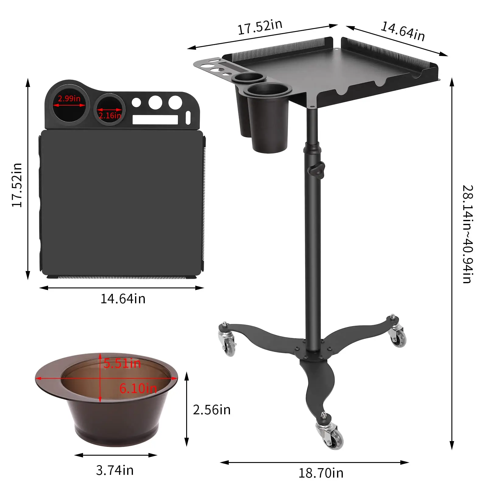 

Салонная регулируемая высота лотка, тележка из нержавеющей стали, тележка на колесиках, подставка для парика, спа-клиника, сервировочная тележка для хранения