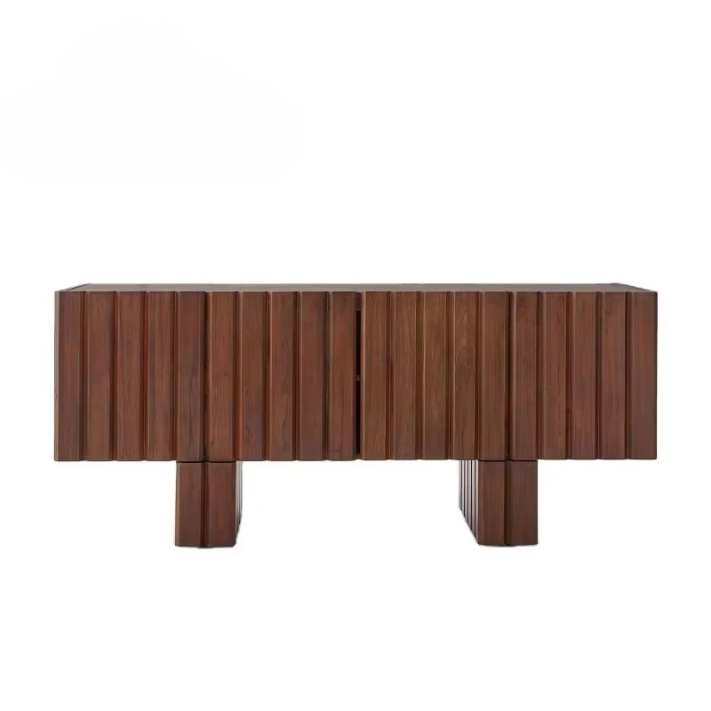 

Modern Family Entrance Solid Wood TV Sideboard with Storage Kitchen Dining Room Living Room Bedroom Hotel