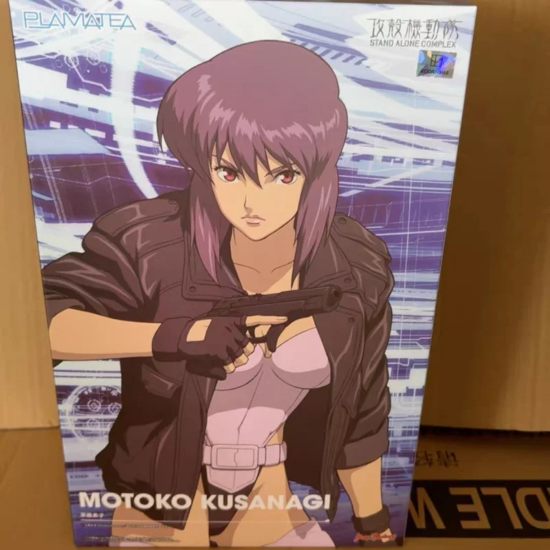 New Genuine Plamatea Motoko Kusanagi Ghost In The Shell Stand Alone Complex Articulated Collectible Model Figure In Stock