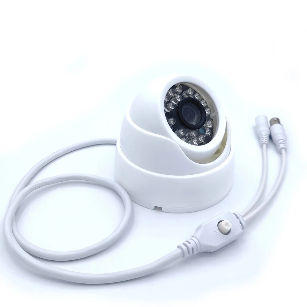 كاميرا أمن داخلية CCTV ، 4 في 1 ، 2.0 ميجابكسل ، HD ، P ، 2MP ، AHD ، TVI ، cvs ، وحدة CVBS ، 24LEDs ، قبة