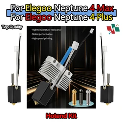 For Elegoo Neptune 4 Plus/Neptune 4 Max 3D Printer Print Head 24V 80W Hotend Kit Ceramic Heating Rod Extruder Head Nozzle