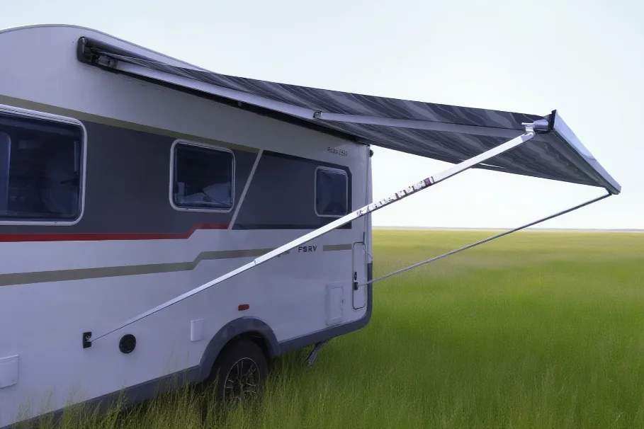 Sturdy Soleflex Class B Camper Van Awning For Off-Road RV Motorhome And Caravan High Quality Exterior Accessories Caravan Awning view 4