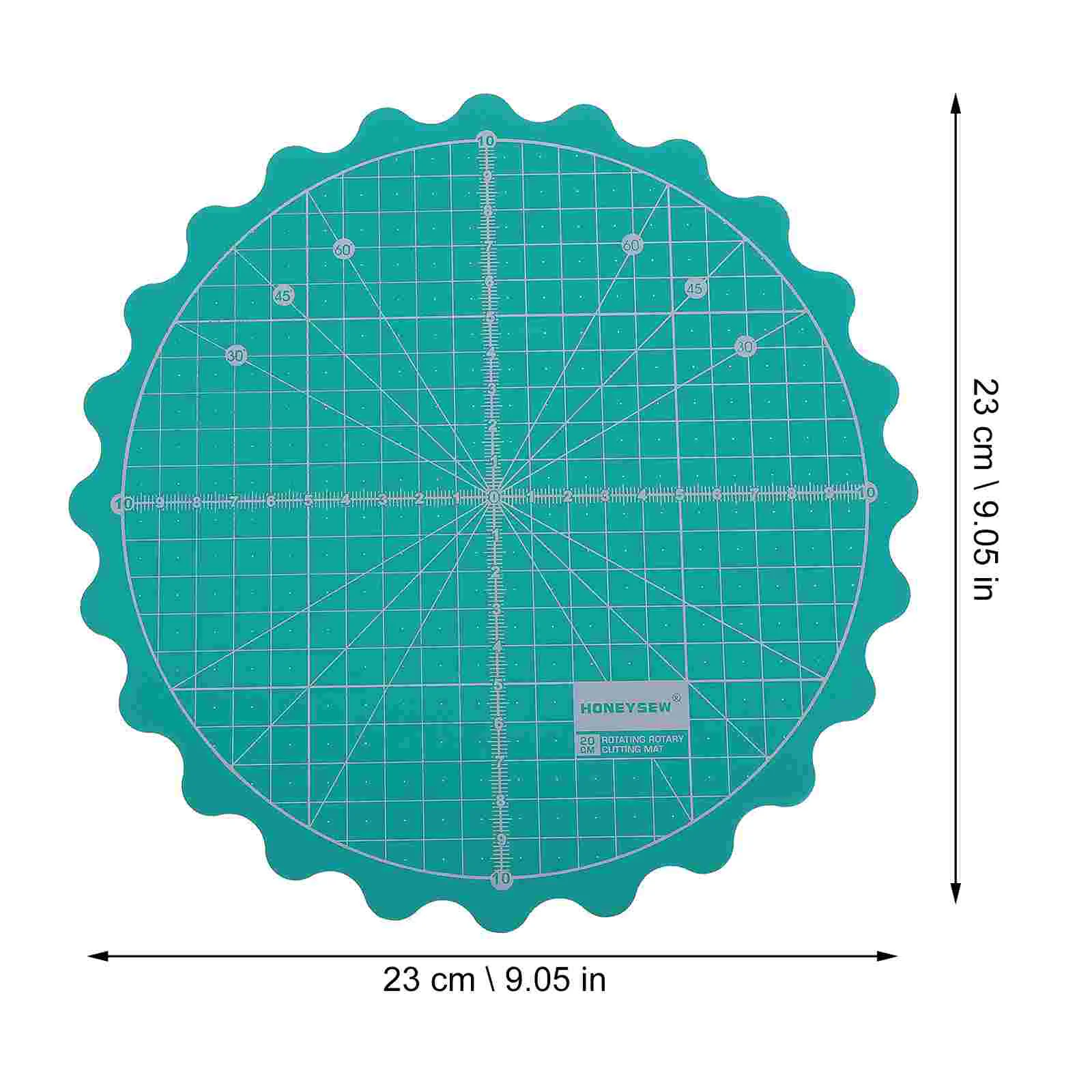 1PC Fabric Rotating Mat Self-Healing Round Rotating Rotary Turntable Cutting Mat