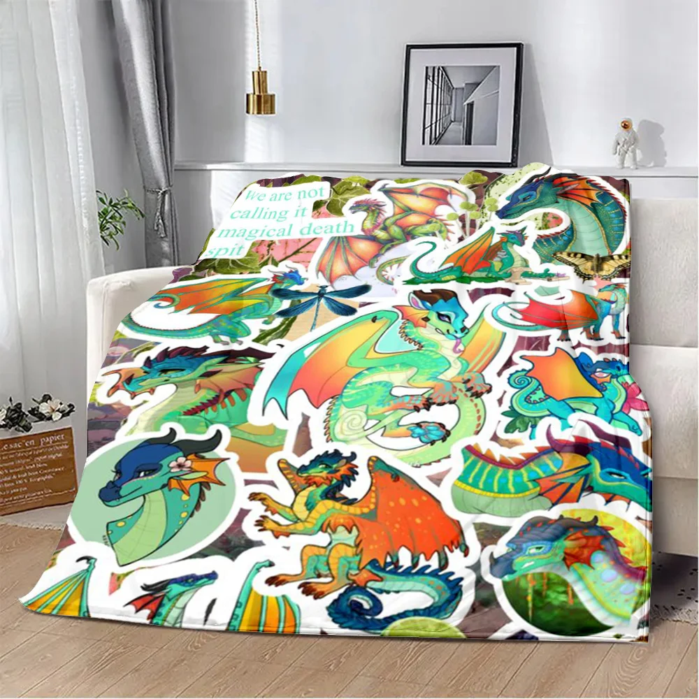 

Wings Of Fire Printed Blanket Picnic Blankets Warm Blanket Soft and Comfortable Blanket Home Travel Birthday Gift