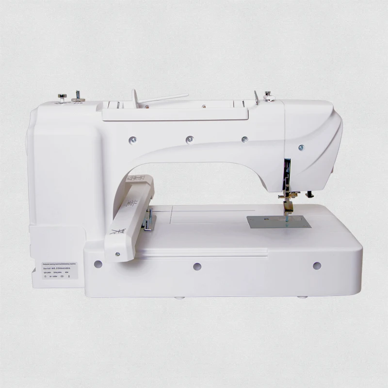 ES6 Big Color Screen With Computer More Than 300 Kinds Of Patterns Sewing & Embroidery Machine 55W Power