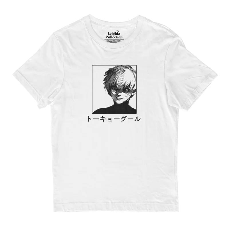 Kaneki Aesthetic Tokyo Ghoul Anime Shirt 『Cotton Spandex』 T-shirt