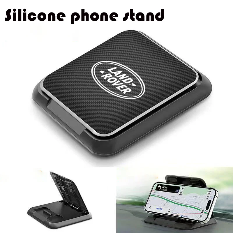 Car Phone Holder GPS Navigation Dashboard Phone Holder Stand For Land Rover Range Rover Evoque Velar Defender Discovery