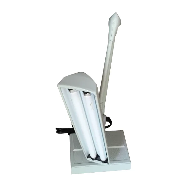 중국 공급 보석 만들기 도구 다이아몬드 조명 2 튜브 LED 렌즈 테이블 보석 램프