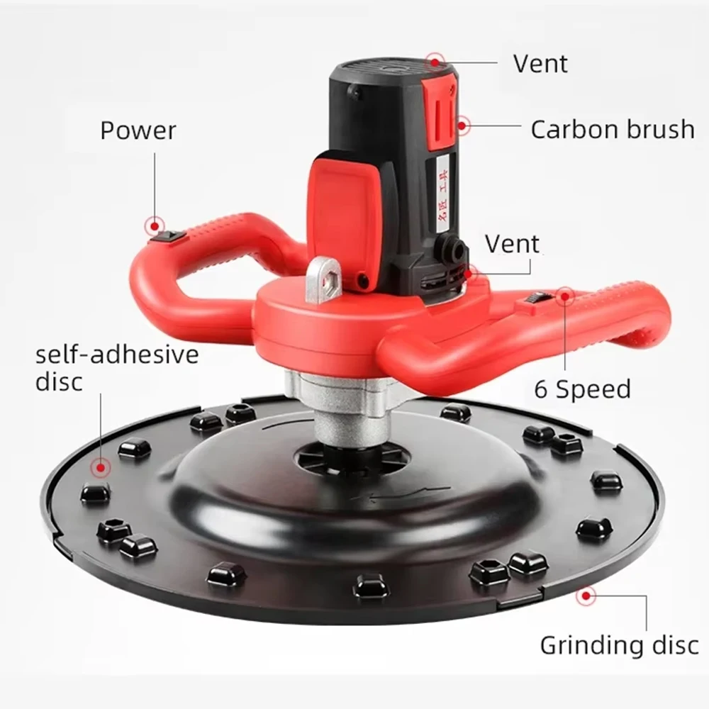 Concrete Power Trowel Industrial Cement Finishing Machine Power Float Machine 220V Power Trowel Electric Concrete Machine