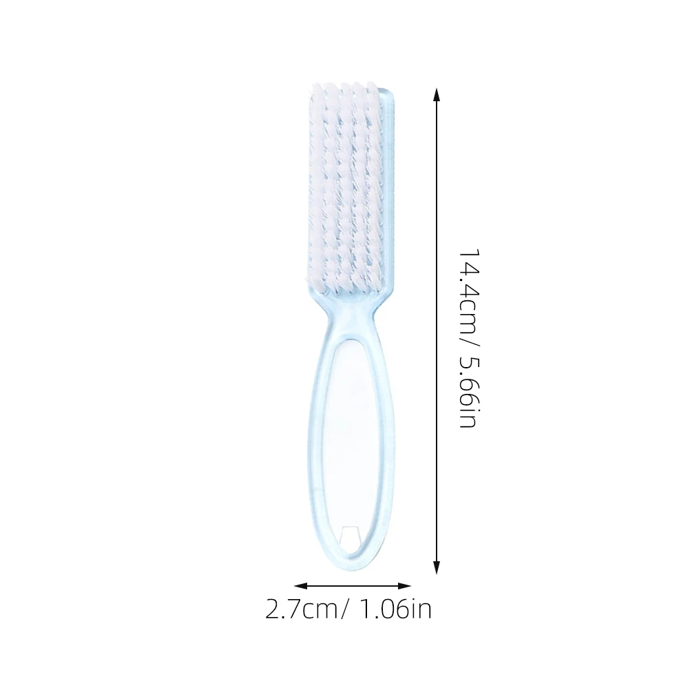 20-teiliges Nagelbürsten-Set, robust, nicht leicht zu biegen, perfekt für die Behandlung von Maniküre und Pediküre und Staubreinigung, verschiedene Farben