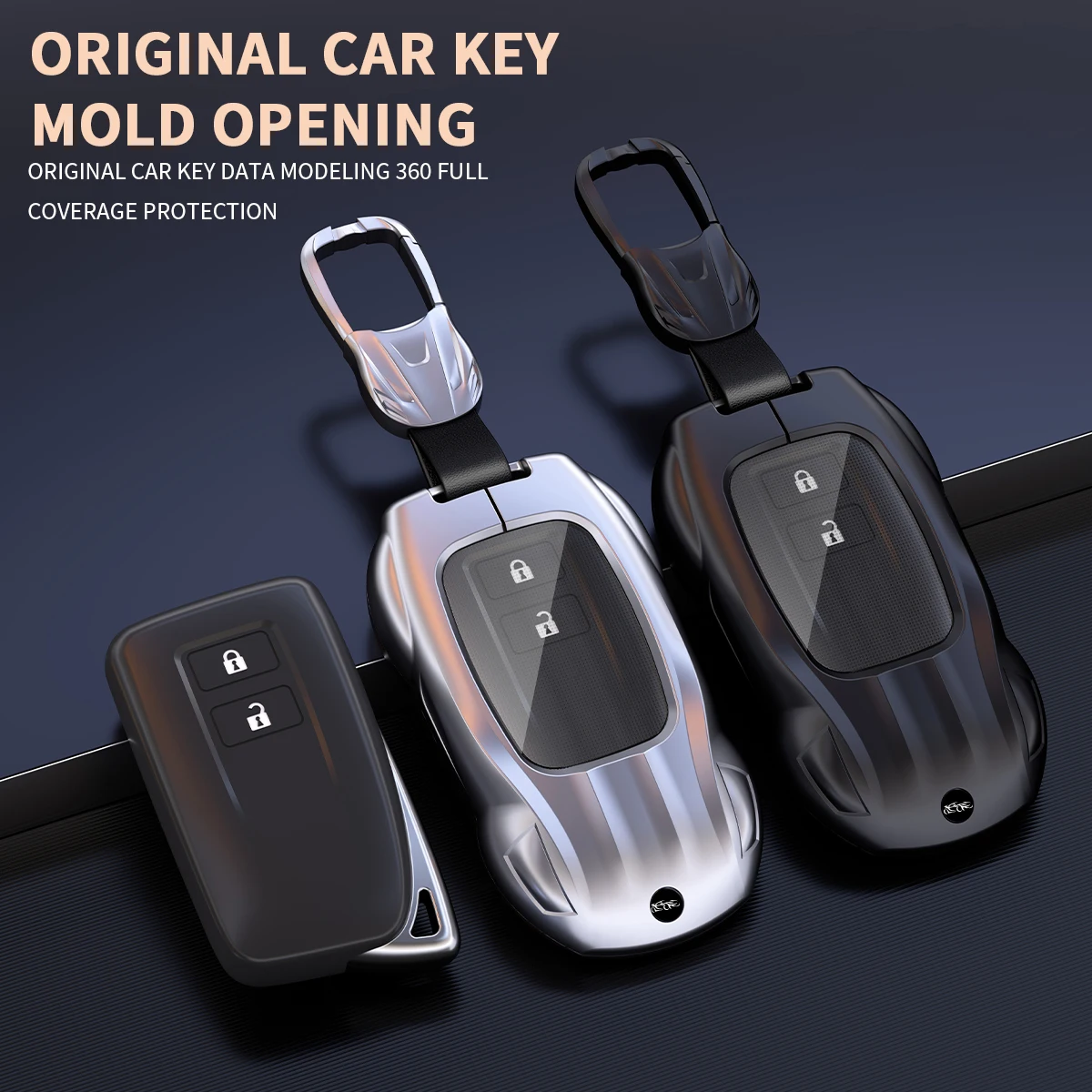 Zinc Alloy Car Key Case Cover Shell Fob For Lexus NX IS RX ES GX LX LS UX GS 200 260 300 350 NX200 NX300 RX350 ES300 Keychain
