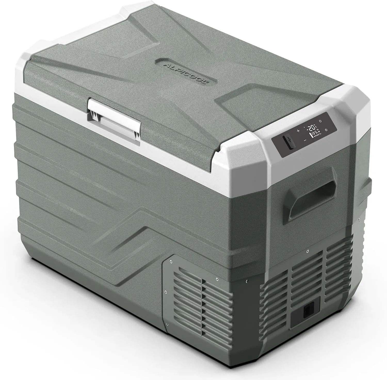 

37QT Portable 12V Car Refrigerator & Freezer - Ideal for Camping Adventures