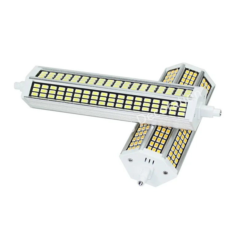 할로겐 램프 교체 LED 전구, 실제 전원 앰플, R7S LED, 189mm, 135mm, 118mm, 78mm, AC220, 30W, 25W, 20W, 15W